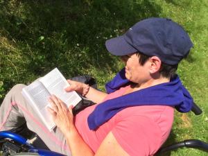 Enjoying peaceful moment. Photo