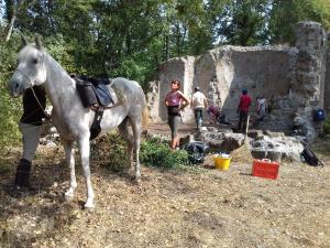 Community work in Calcata Photo