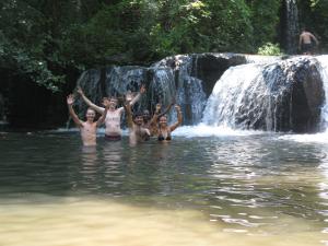 Group moment in Calcata Photo
