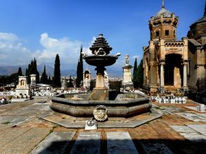 Fountain in the village Photo
