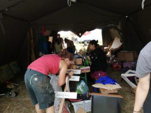 Volunteers at work Photo