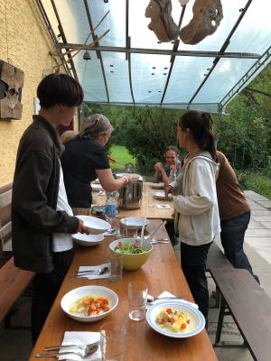 Eating together Photo